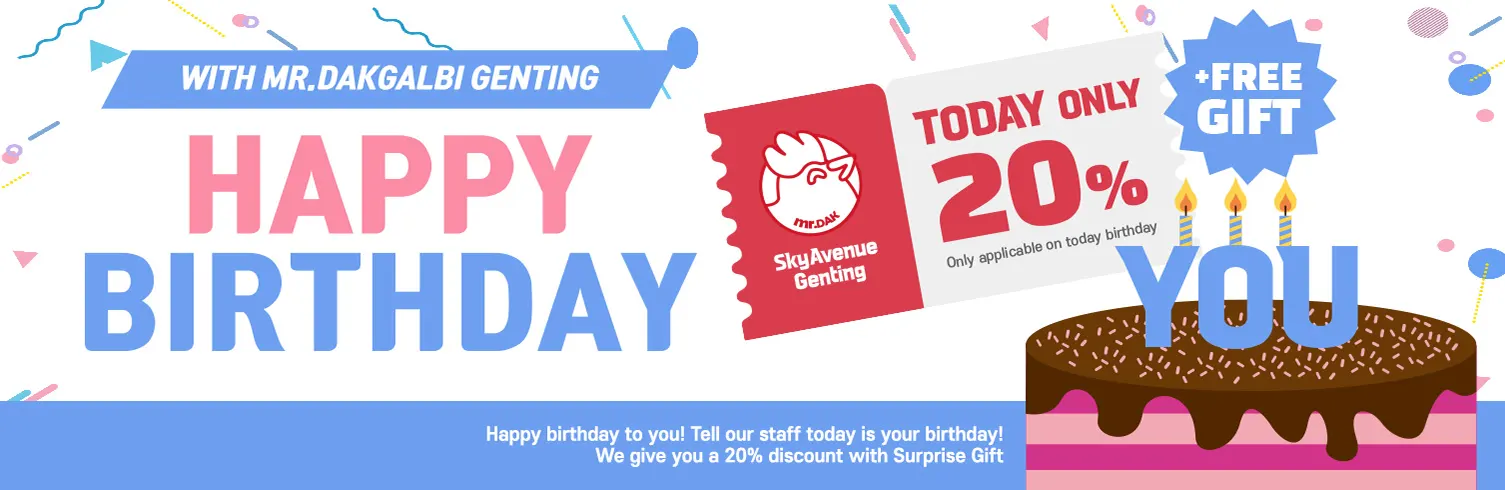 image of our happy birthday Voucher