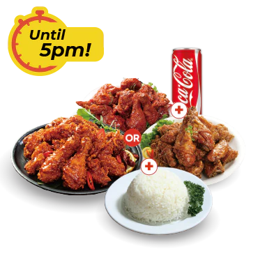 Mr.Dakgalbi SkyAvenue (Genting) - [Lunch Set] chi-bob (6Flavors)