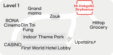 Mr.Dakgalbi SkyAvenue (Genting) map