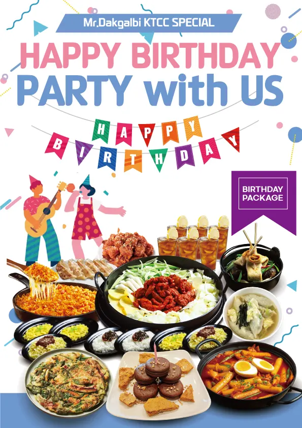 image of Mr.Dakgalbi KTCC Mall Birthday package