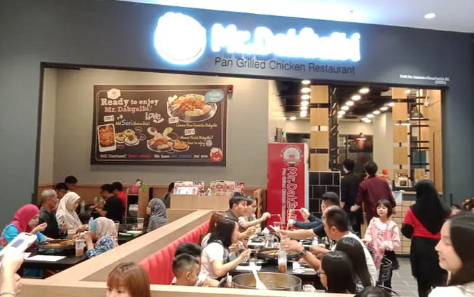 Mr.Dakgalbi KTCC (Kuala Terengganu) - Clean place