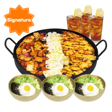 Mr.Dakgalbi Kelantan (KB Mall) - CHI☆CHI☆CHI Bibimbab (L) Set
