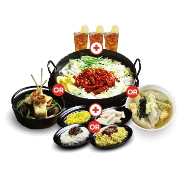 Mr.Dakgalbi Kelantan (KB Mall) - Mr.Dakgalbi Friends set (3pax)
