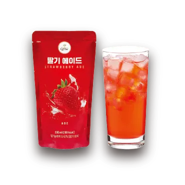 Mr.Dakgalbi Kelantan (KB Mall) - Korea pouch strawberry ice tea ade
