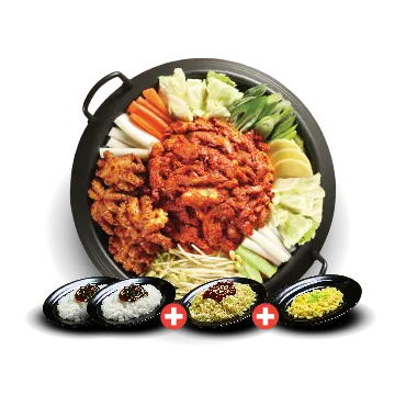 Mr.Dakgalbi Kelantan (KB Mall) - JJU-DAK 3Pax SET